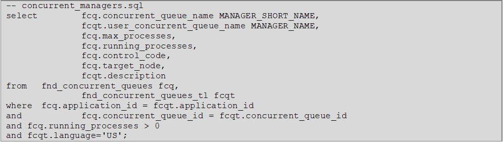 Oracle Scripts Dba Top 7 Oracle DBA Scripts – Oracle E-Business Suite