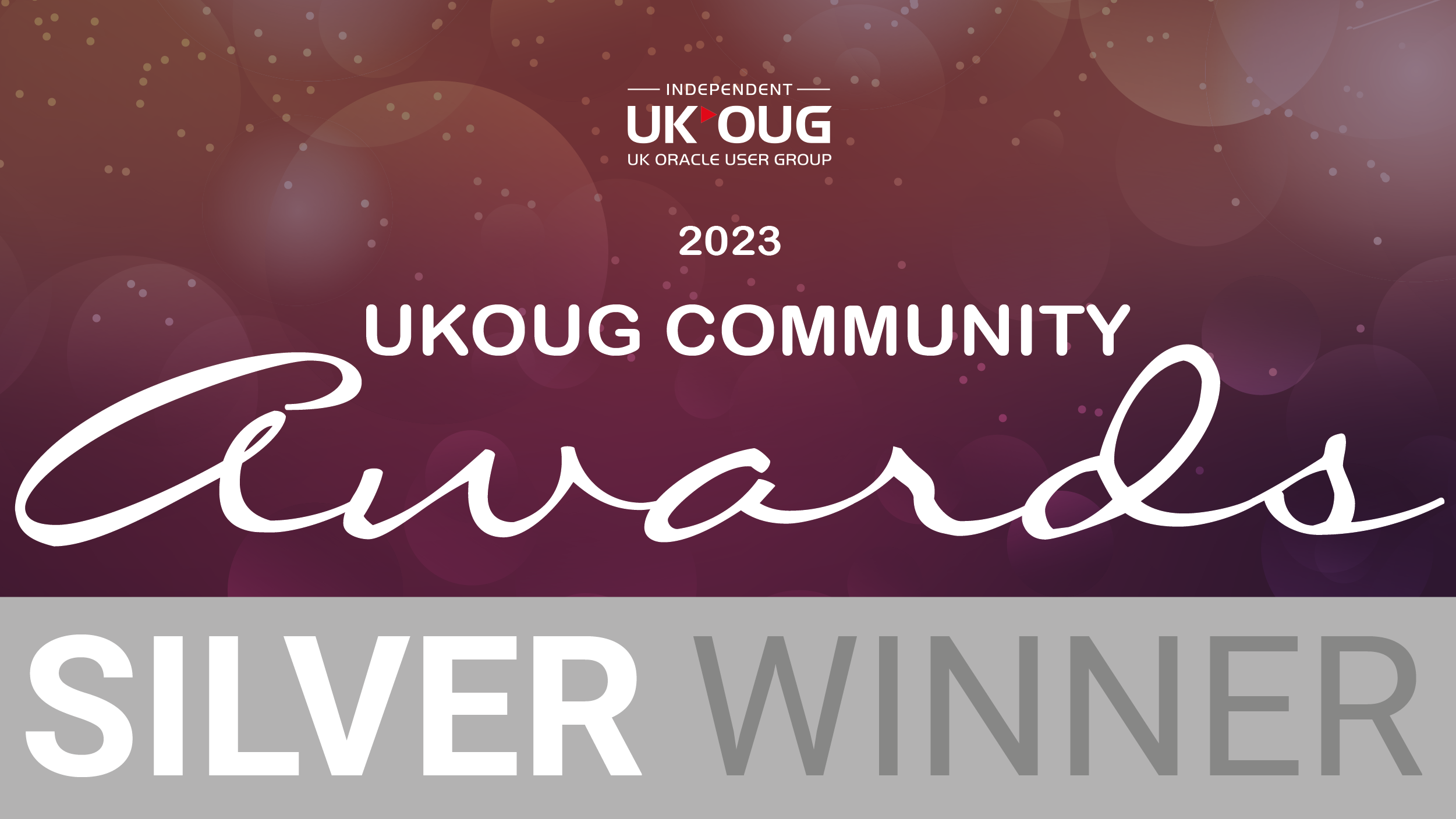 UKOUG Silver Winner